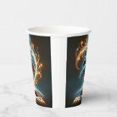 "Spotlight Groove" - Dancing in de kijker! Papieren Bekers (Rechts)