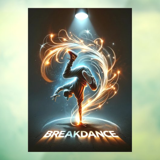 "Spotlight Groove" - Dancing in de kijker! Raamsticker (Vel 3)