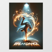 "Spotlight Groove" - Dancing in de kijker! Raamsticker (Vel)