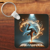 "Spotlight Groove" - Dancing in de kijker! Sleutelhanger (Voorkant)