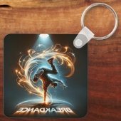 "Spotlight Groove" - Dancing in de kijker! Sleutelhanger (Achterkant)