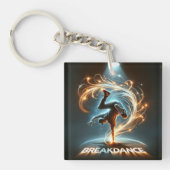 "Spotlight Groove" - Dancing in de kijker! Sleutelhanger (Voorkant)