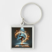 "Spotlight Groove" - Dancing in de kijker! Sleutelhanger (Voorkant)