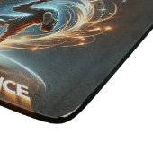 "Spotlight Groove" - Dancing in de kijker! Snijplank (Hoek)