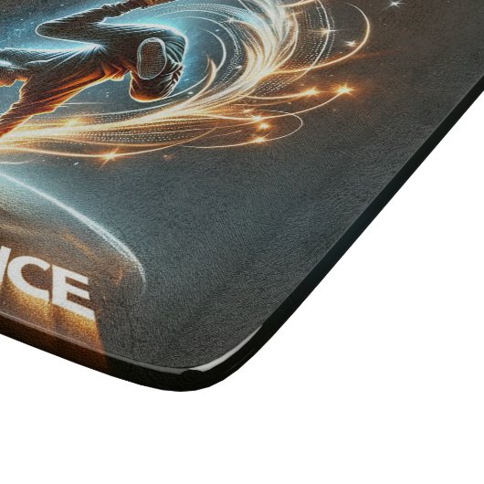 "Spotlight Groove" - Dancing in de kijker! Snijplank (Hoek)