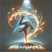 "Spotlight Groove" - Dancing in de kijker! Sticker (Voorkant)