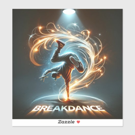 "Spotlight Groove" - Dancing in de kijker! Sticker (Vel)