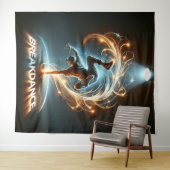 "Spotlight Groove" - Dancing in de kijker! Wandkleed (In Situ (horizontaal))