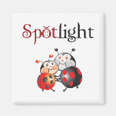 Spotlight Ladybug Magnet (Voorkant)