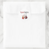 Spotlight Ladybug Sticker (Tas)