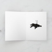 Spotlight van Cupid's Bow Feestdagen Kaart (Binnen)