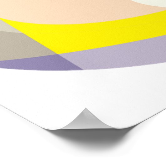 Spotlight van een Poster van een muzikant (Hoek)