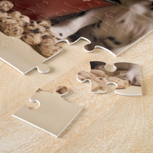 Spotlight van Liefde: Dalmatische Verrukking Legpuzzel (Zijkant)