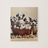 Spotlight van Liefde: Dalmatische Verrukking Legpuzzel (Verticaal)