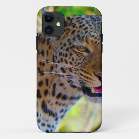 Spotlood Leopard Case-Mate iPhone Case (Achterkant)