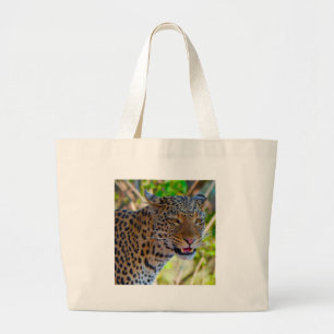 Spotlood Leopard Grote Tote Bag
