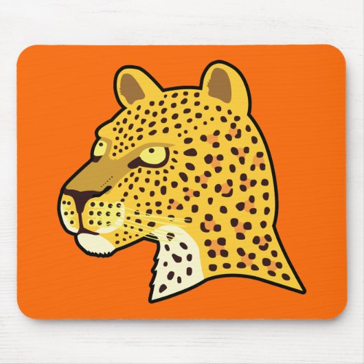 Spotlood Leopard Muismat (Voorkant)