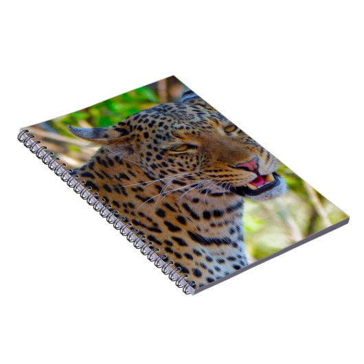 Spotlood Leopard Notitieboek (Rechterzijde)