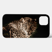 Spotlood Leopard Starring Case-Mate iPhone Case (Achterkant (horizontaal))