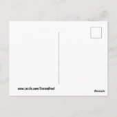 Spotmoer Butterfly met bubbels Briefkaart (Achterkant)