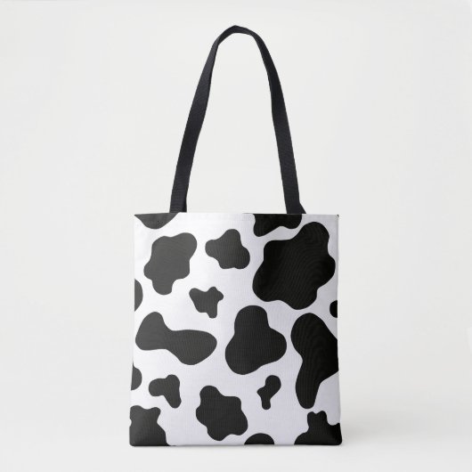 Spotpatroon voor Koe Tote Bag (Voorkant)
