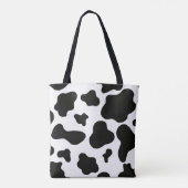 Spotpatroon voor Koe Tote Bag (Achterkant)