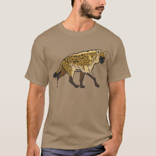 spotprent hyena t-shirt