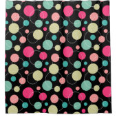 Spots and Circles 150816 Douchegordijn (Voorkant)
