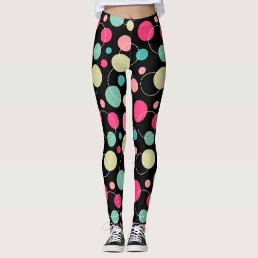 Spots and Circles 150816 Leggings (Voorkant)