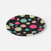 Spots and Circles 150816 Papieren Bordje (Gekanteld)