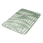 Spots and Stripes 2 - Green Badmat (Gekanteld)