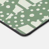 Spots and Stripes 2 - Green Bureaumat (Hoek)