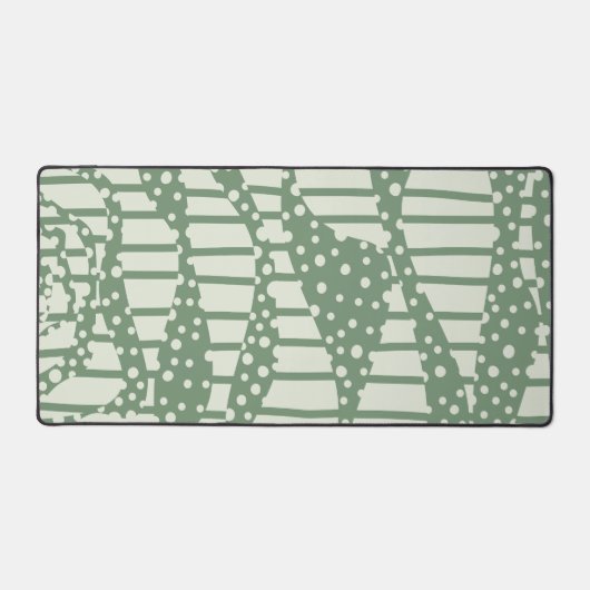 Spots and Stripes 2 - Green Bureaumat (Voorkant)