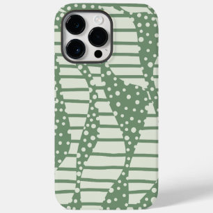 Spots and Stripes 2 - Green Case-Mate iPhone 14 Pro Max Hoesje