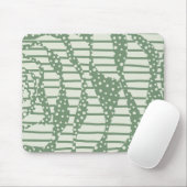 Spots and Stripes 2 - Green Muismat (Met muis)