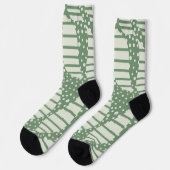 Spots and Stripes 2 - Green Sokken (Links)