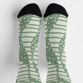 Spots and Stripes 2 - Green Sokken (Top)