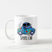 Spots Auto Grappig Sport Auto Pun Koffiemok (Links)