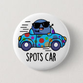 Spots Auto Grappig Sport Auto Pun Ronde Button 5,7 Cm (Voorkant)