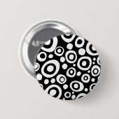 Spots en cirkels - 03 ronde button 5,7 cm (Voorkant /achterkant)