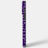Spots en strepen 2 - Paars Case-Mate iPhone Case (Achterkant / Links)