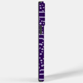 Spots en strepen 2 - Paars Case-Mate iPhone Case (Achterkant / Rechts)