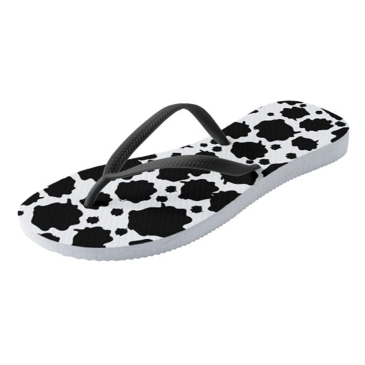 Spots op Teenslippers (Schuin)