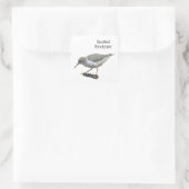 Spotsandpiper Vierkante Sticker (Tas)