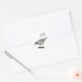 Spotsandpiper Vierkante Sticker (Envelop)