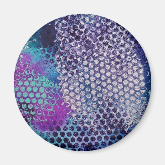 Spotted Abstract Fun Magneet (Voorkant)