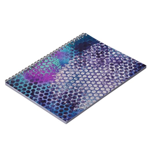 Spotted Abstract Fun Notitieboek (Linkerzijde)