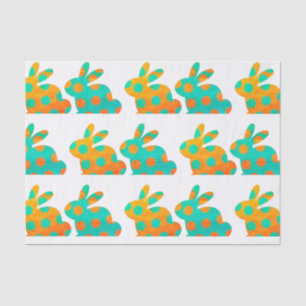 Spotted Bunny Tissuepapier