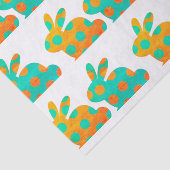 Spotted Bunny Tissuepapier (Detail)