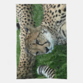 Spotted Cheetah Kitchen Towel Theedoek (Verticaal)